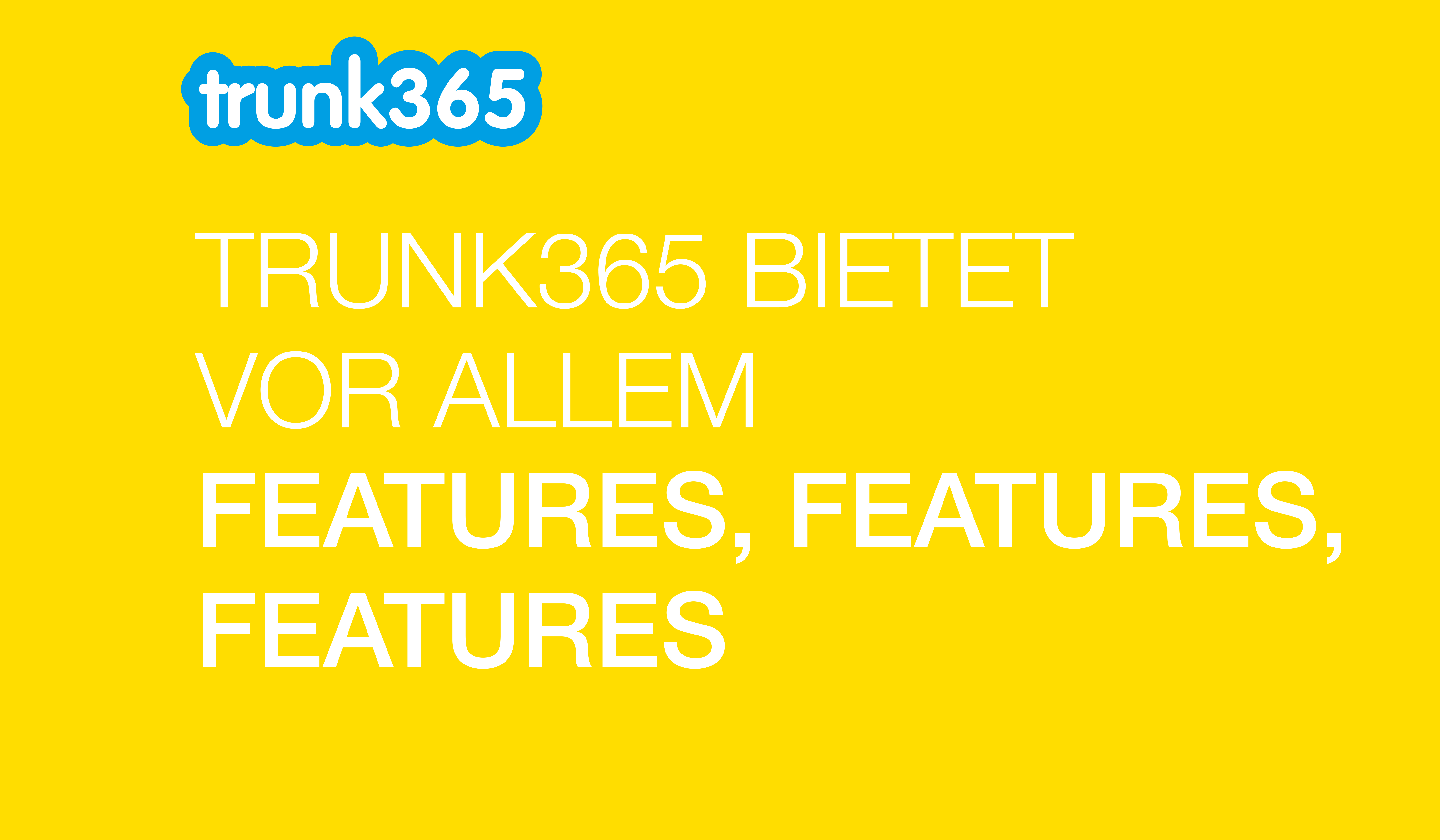 trunk Slider Features dt Kompatibel mit einer bestehenden Telefonanlage